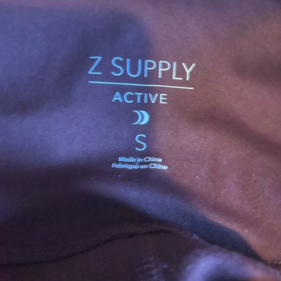 NWT Z supply all day active leggings in FIG size S - Picture 6 of 8